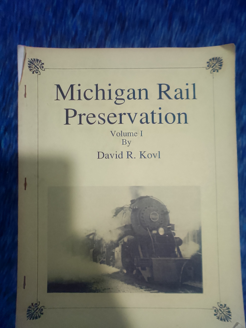 Michigan Rail Preservation Booklet